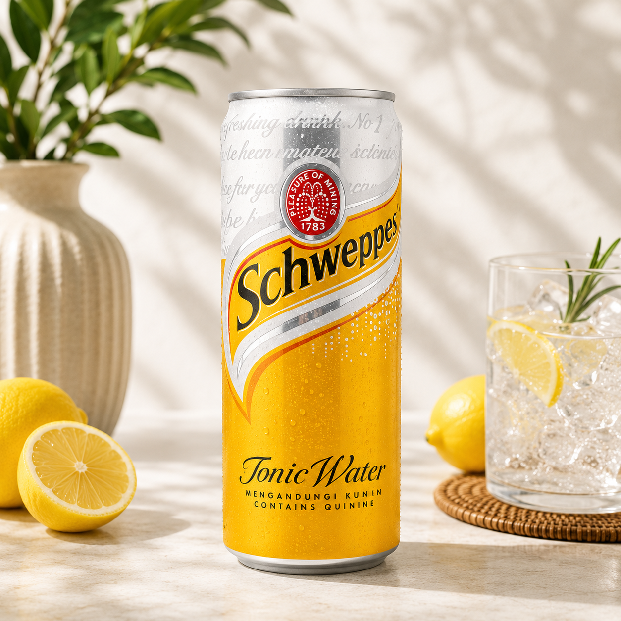 Schweppes Tonic Water Soda 330ml Imported From Asia - Nosh Products
