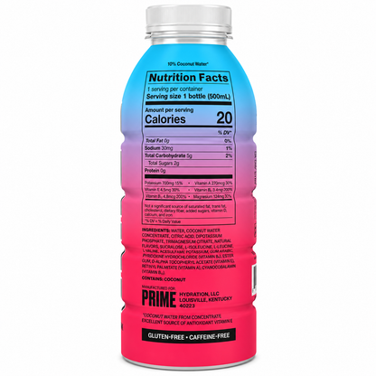 Prime Hydration Cherry Freeze Drink 500ml  Imported From USA - Nosh Products