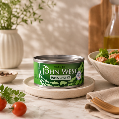 John West Tuna Spring Water 160gm Imported From UK - Nosh Products