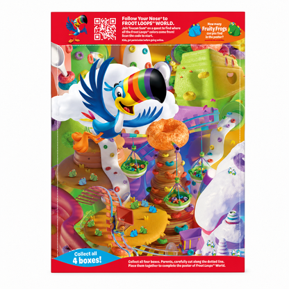 Kellogg's Froot Loops Cereal 286gm Imported From USA/UK - Nosh Products