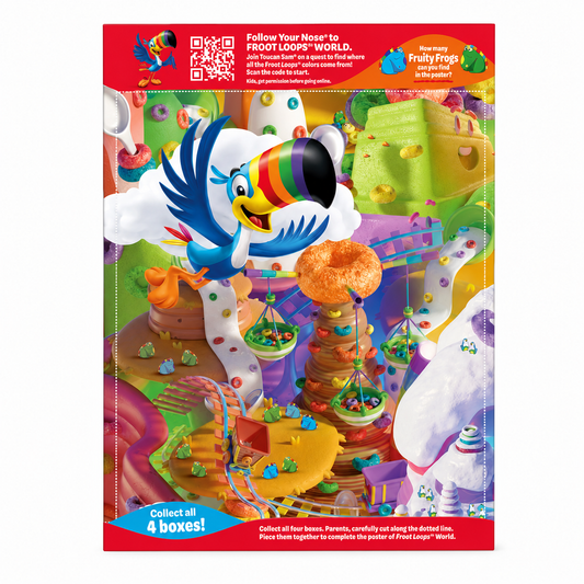 Kellogg's Froot Loops Cereal 286gm Imported From USA/UK - Nosh Products