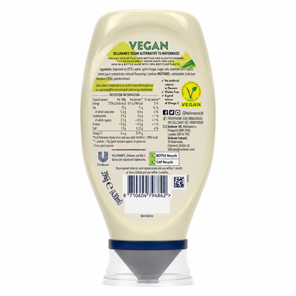 Hellmann's Vegan Mayonnaise 394G Imported From UK - Nosh Products