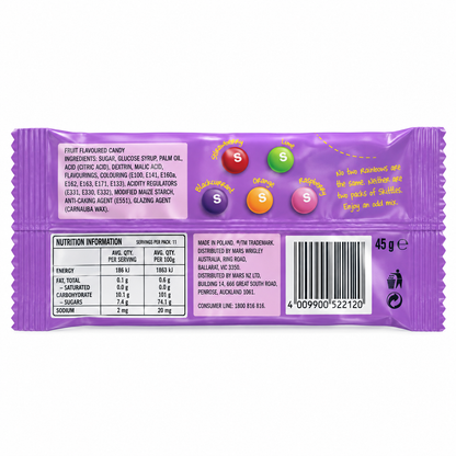 Skittles Wild Berry Candy 45gm Imported From UK