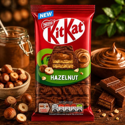 Kit Kat Hazelnut Chocolate 99gm Imported From Europe - Nosh Products