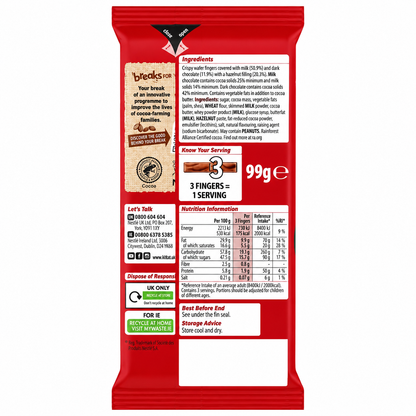 Kit Kat Hazelnut Chocolate 99gm Imported From Europe - Nosh Products