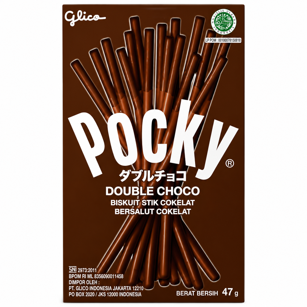 Pocky Sticks Double Chocolate 47gm Imported From Asia