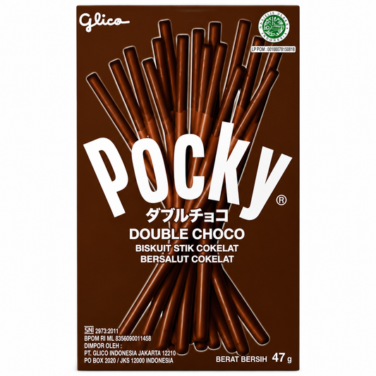 Pocky Sticks Double Chocolate 47gm Imported From Asia - Nosh Products
