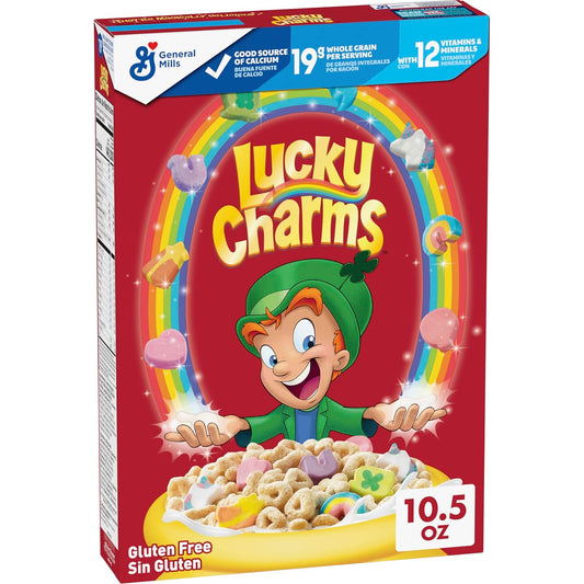 General Mills Lucky Charms Cereal 326gm