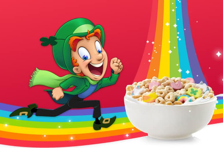 General Mills Lucky Charms Cereal 326gm