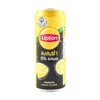 Lipton Zero Sugar Sparkling Lemon Iced Tea 325ml