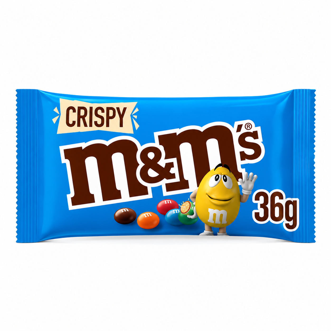 M&M Crispy 36gm (Pack of 24) Imported From USA