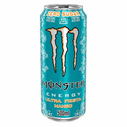 Monster Energy Drink Ultra Fiesta Mango Zero Sugar 500ml - Nosh Products