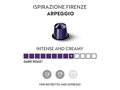 Nespresso Pods Sleeve Arpeggio(10 Pods)