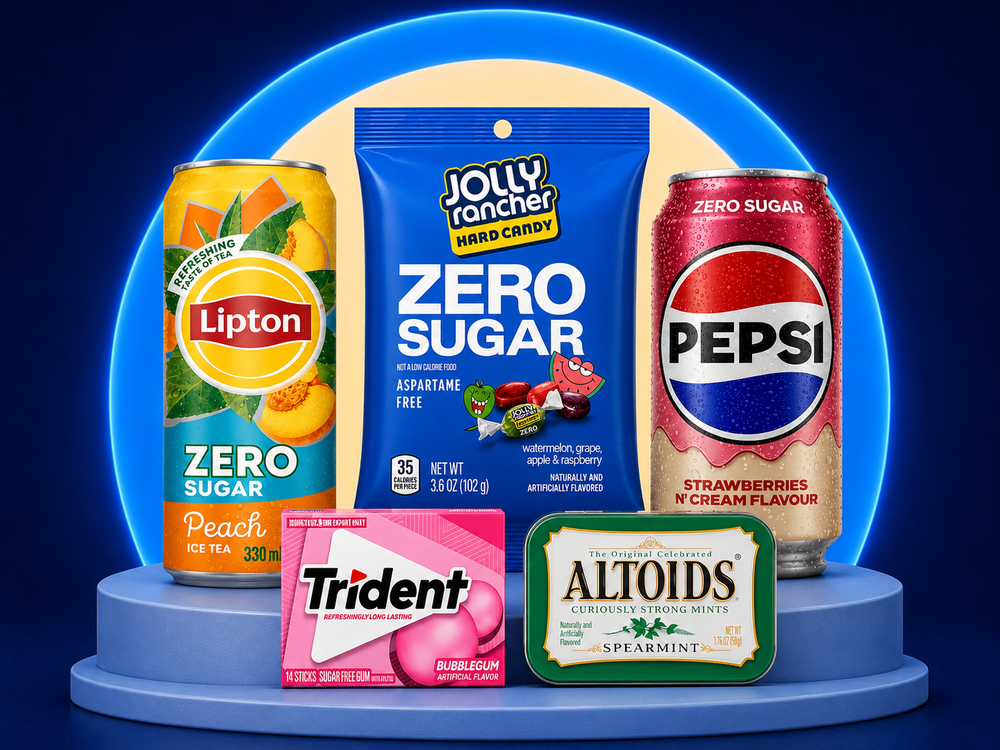 Imported zero sugar snacks and drinks from Nosh