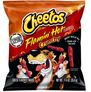 Cheetos Flaming Hot 35gm Imported From USA
