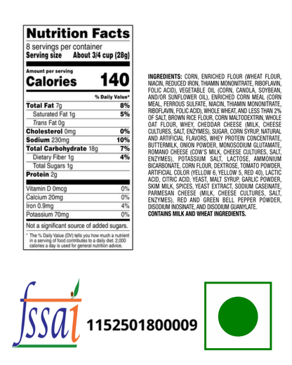 Munchies Cheese Fix 262gm - Nosh Products