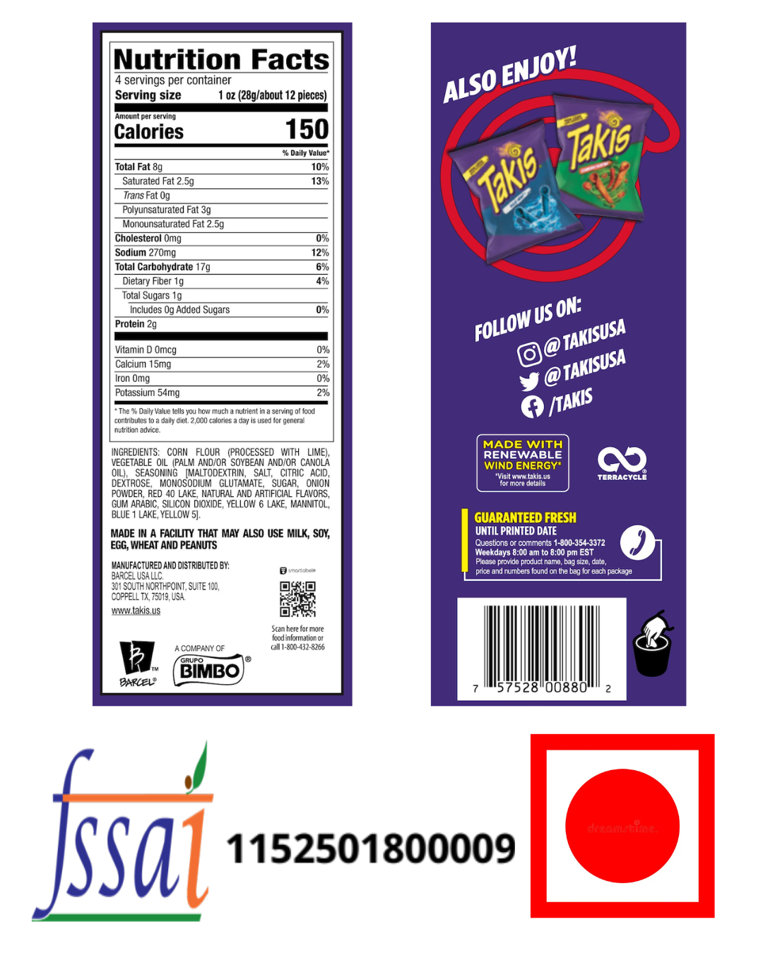 Takis Nitro 113gm - Nosh Products