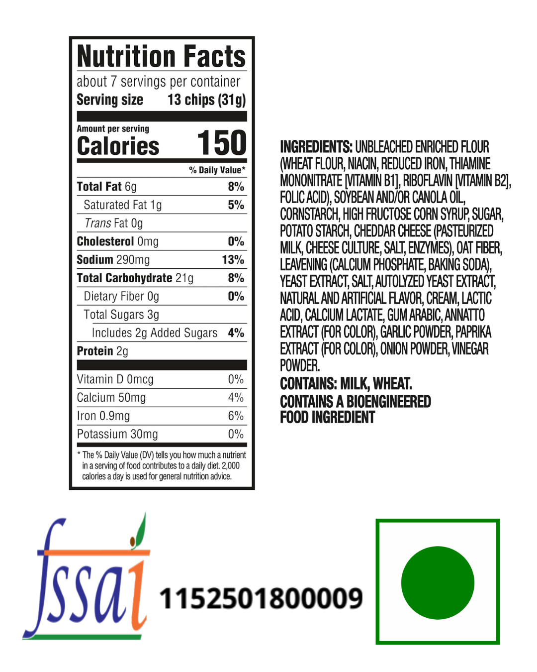 Ritz Toasted Chips Cheddar 229gm - Nosh Products