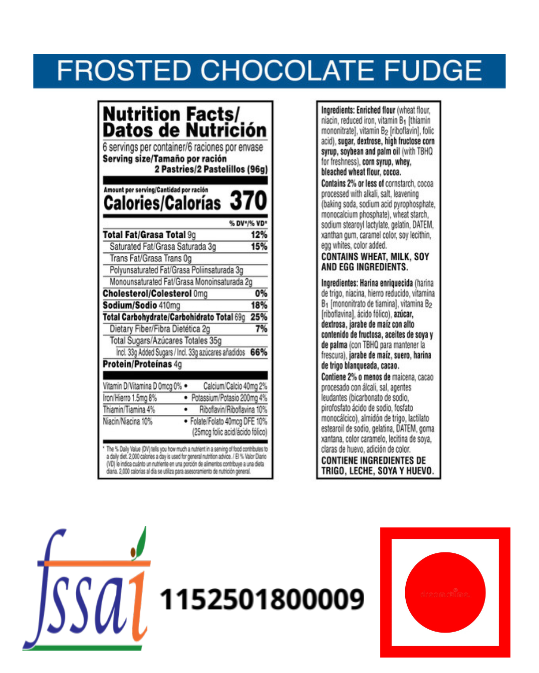 Kellogg's Pop Tart Frosted Chocolate Fudge 384gm - Nosh Products