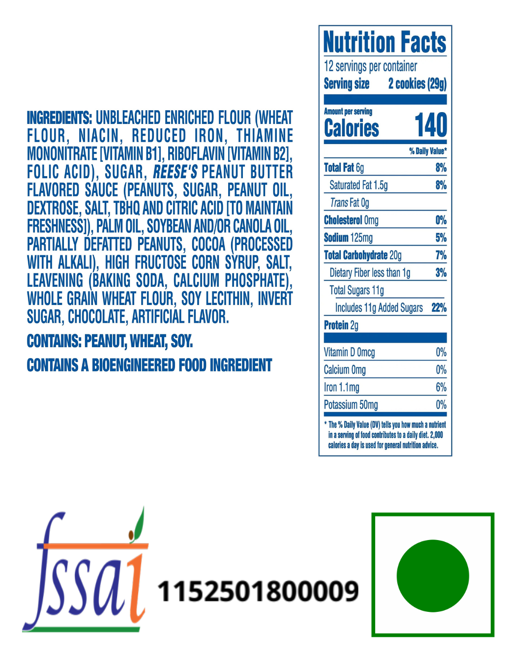 Reese's Oreo Cookies 350gm - Nosh Products