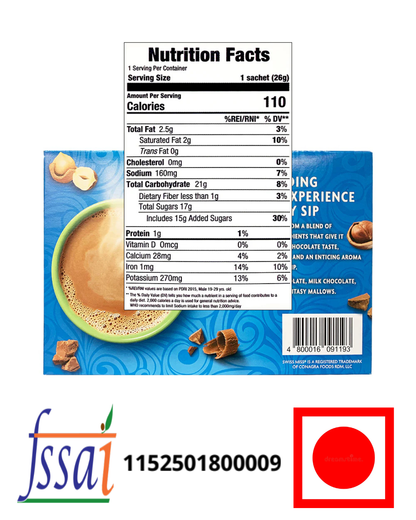 Swiss Miss Hot Chocolate Hazelnut 248gm - Nosh Products