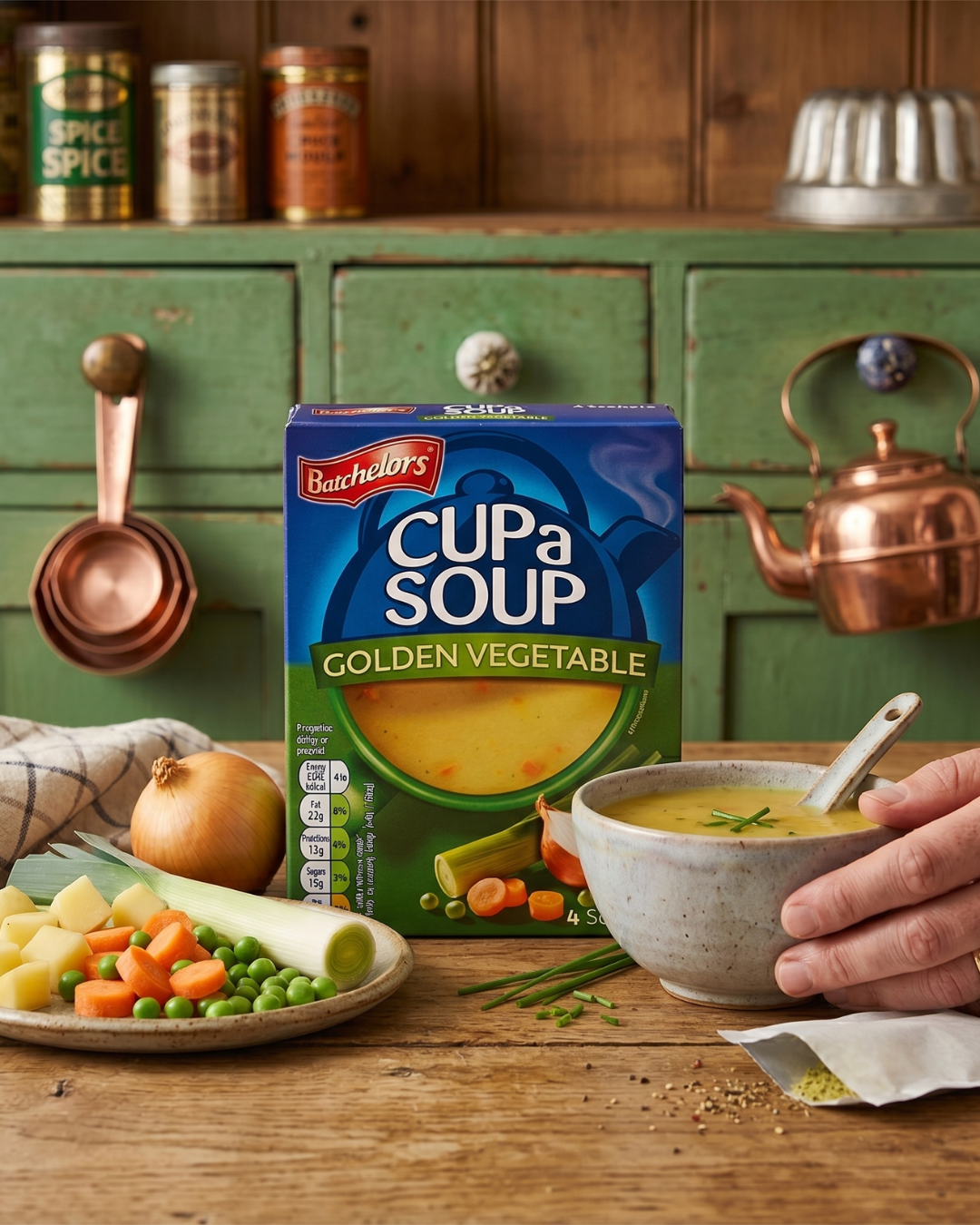 Batchelor's Cup-A-Soup Golden Vegetable (4 Cups) - Nosh Products