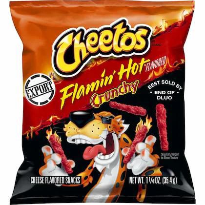 Cheetos Flaming hot 44gm Pack Of 5 - Nosh Products