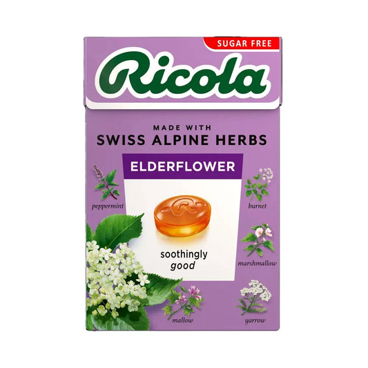 Ricola Elderflower Mints 45gm Imported From UK
