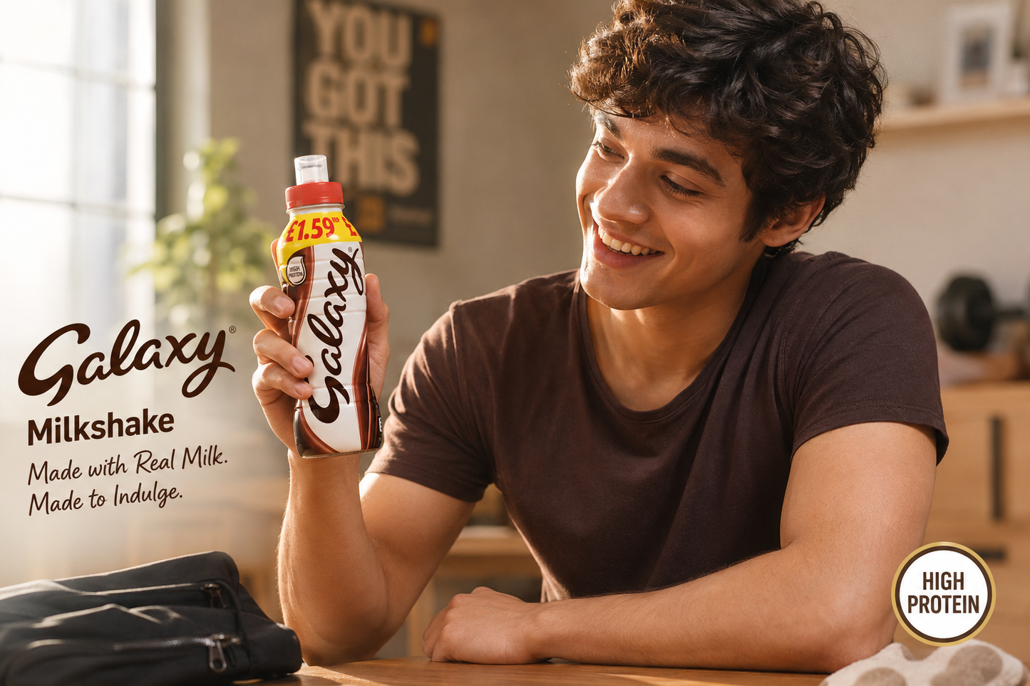 Galaxy Milkshake 350ml Imported From UK - Nosh Products