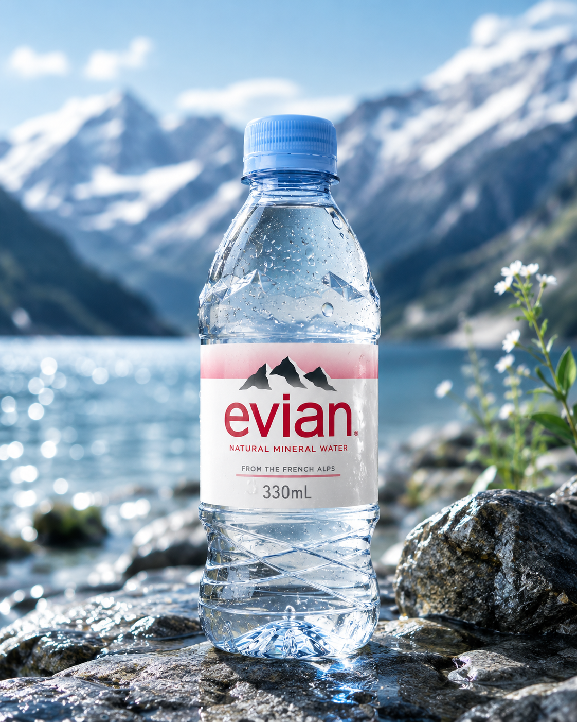 Evian Water 330ml Imported From France - Nosh Products