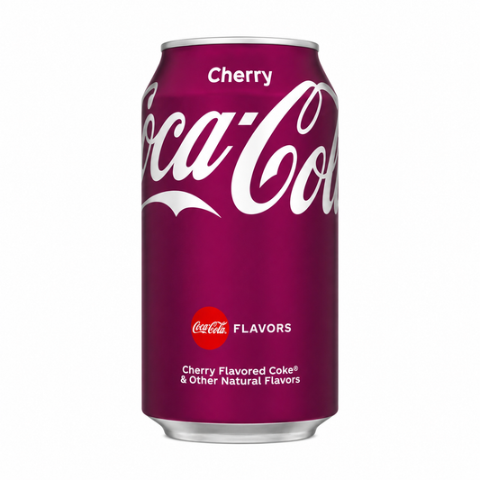 Coke Cherry 330ml Imported From UK - Nosh Products