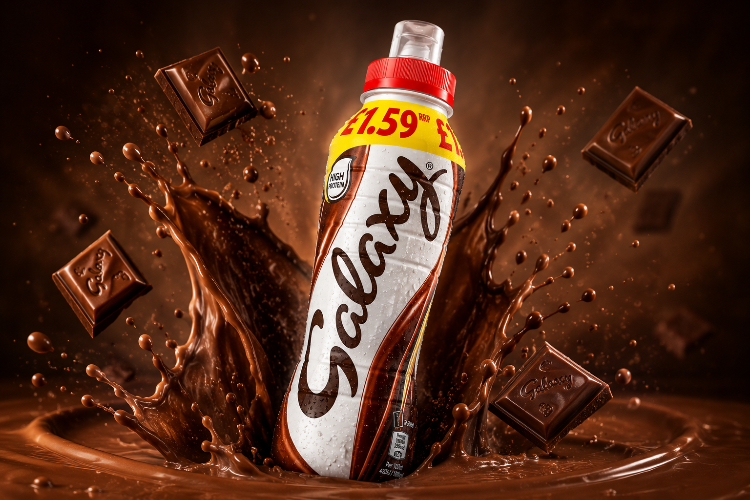 Galaxy Milkshake 350ml Imported From UK - Nosh Products
