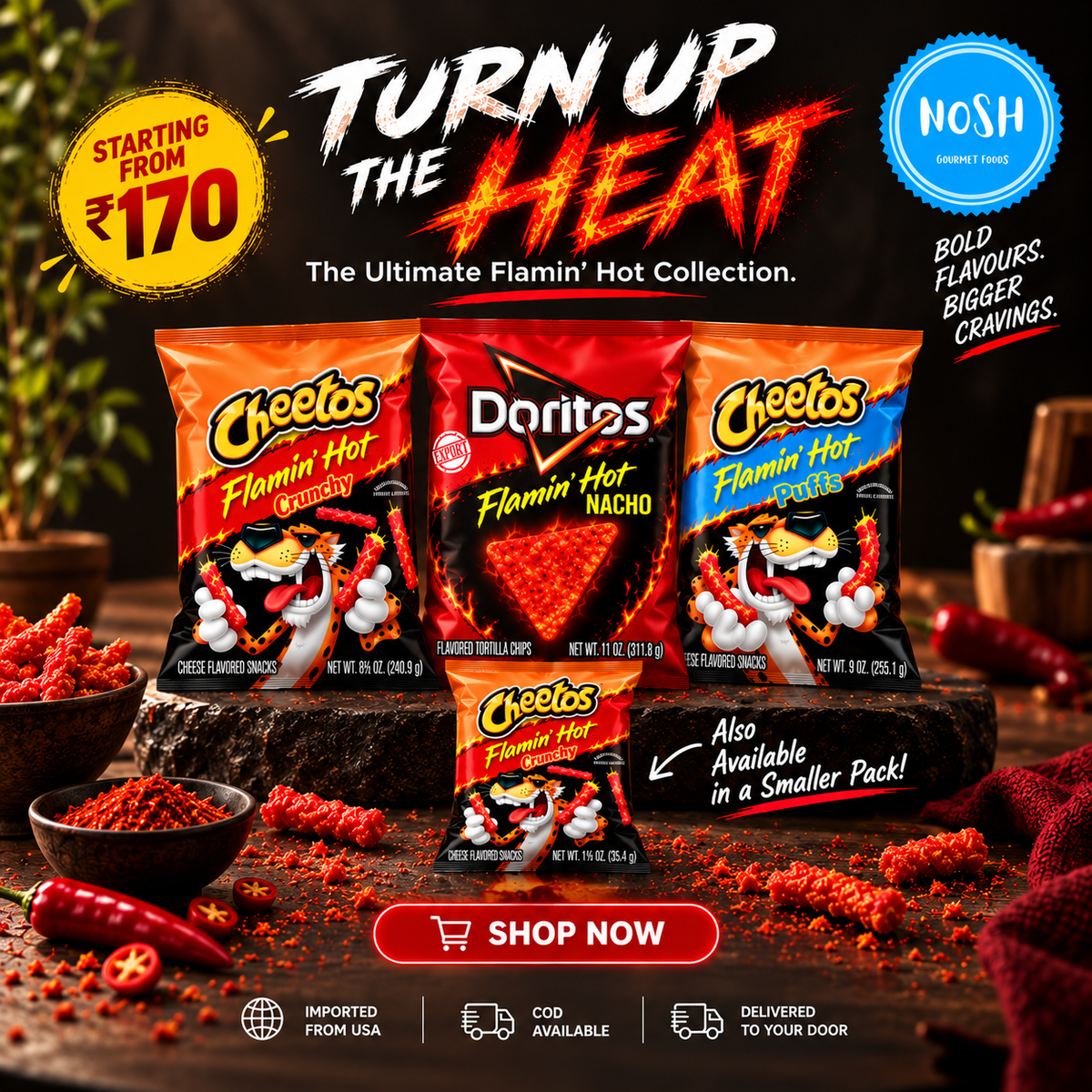 USA'S HOTTEST SNACKS ARE HERE