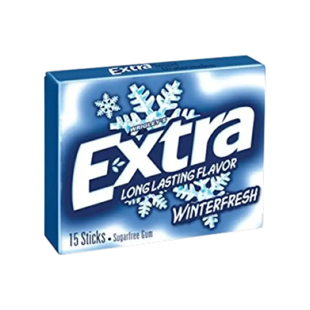 Extra Gum Winter Fresh Chewing Gum Imported From USA