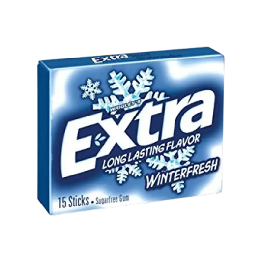Extra Gum Winter Fresh Chewing Gum Imported From USA