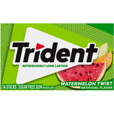 Trident Watermelon Chewing Gum