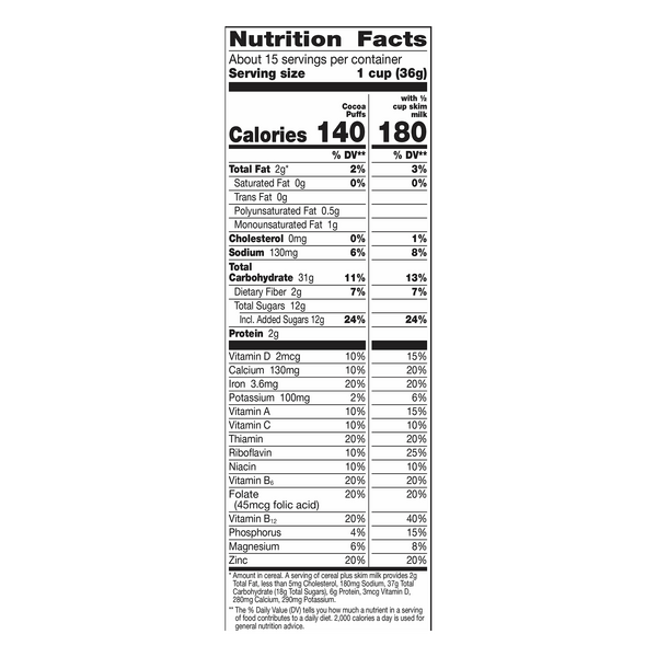 General Mills Cocoa Puffs Cereal 294gm