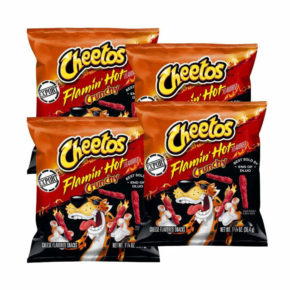 Cheetos Flaming hot 44gm Pack Of 5 - Nosh Products