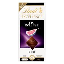 Lindt Excellence Fig Intense Dark Chocolate 100gm