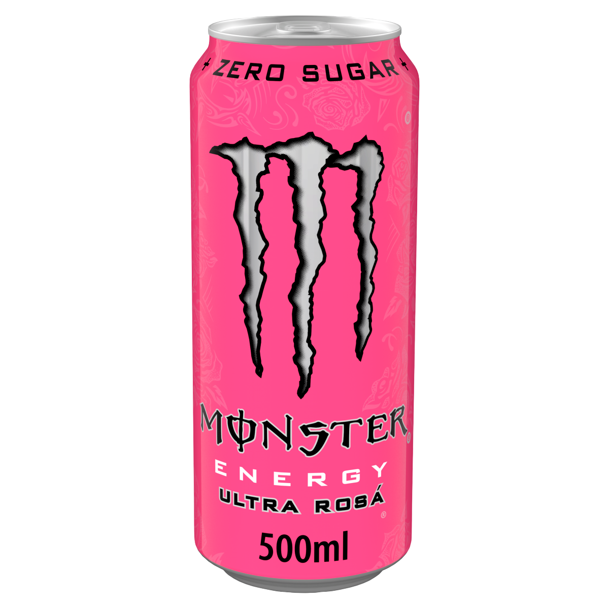 Monster Energy Drink Ultra Rosa Zero Sugar 500ml (Pack Of 4)