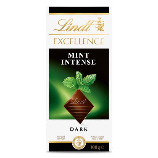 Lindt Excellence Mint Dark Chocolate 100gm