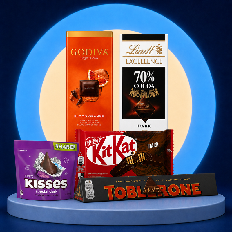 Dark chocolate selection at Nosh Gourmet Foods