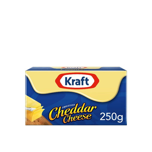 Kraft Cheddar Cheese Block 250gm