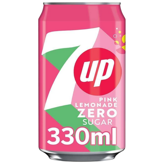 7 Up Pink Lemonade Zero Sugar 330ml