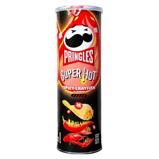 Pringles Super Hot Spicy Crayfish Chips 110gm