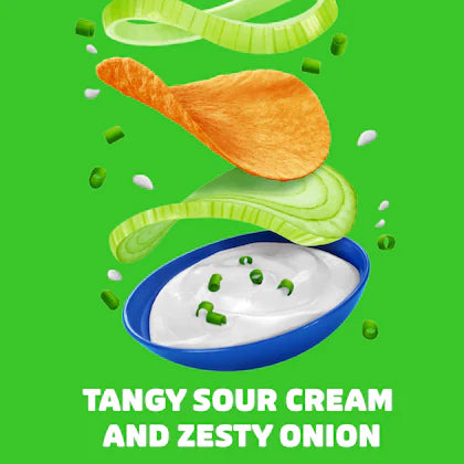 Pringles Sour Cream And Onion Chips 158gm - Nosh Products