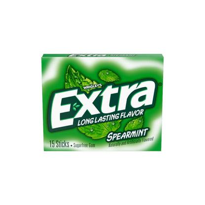 Extra Gum Spearmint Chewing Gum Imported From USA