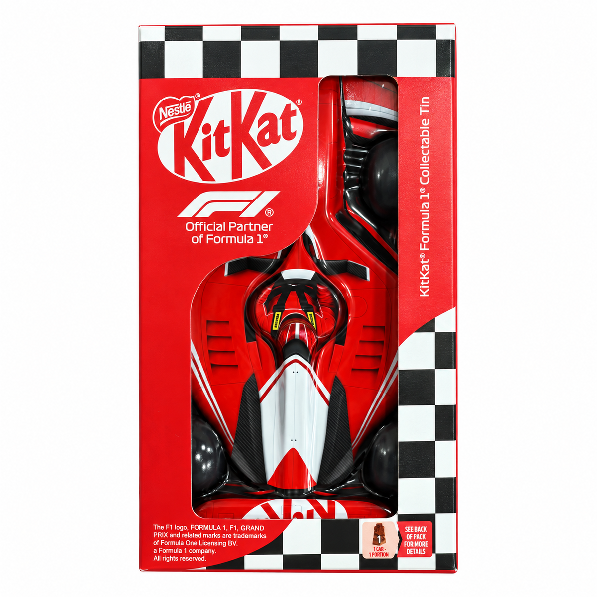 Kit Kat F1 Collectible Tin Limited Edition 132gm