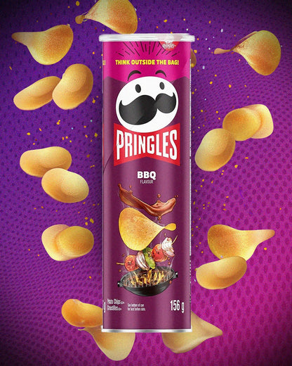 Pringles Barbeque Chips 158gm - Nosh Products