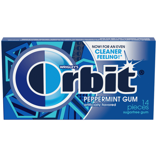 Orbit Peppermint Chewing Gum